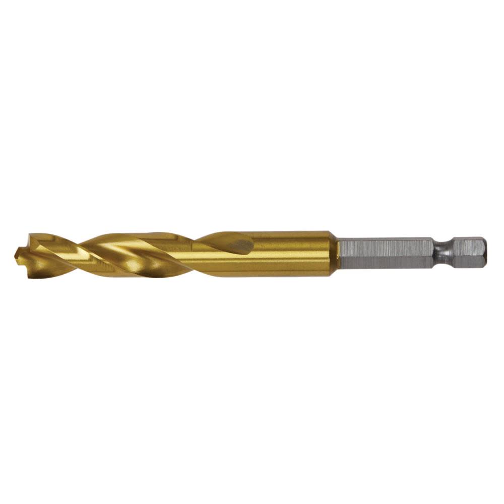 

DEWALT Impact Twist Drill Bit 7/16" Titanium Nitride Coating