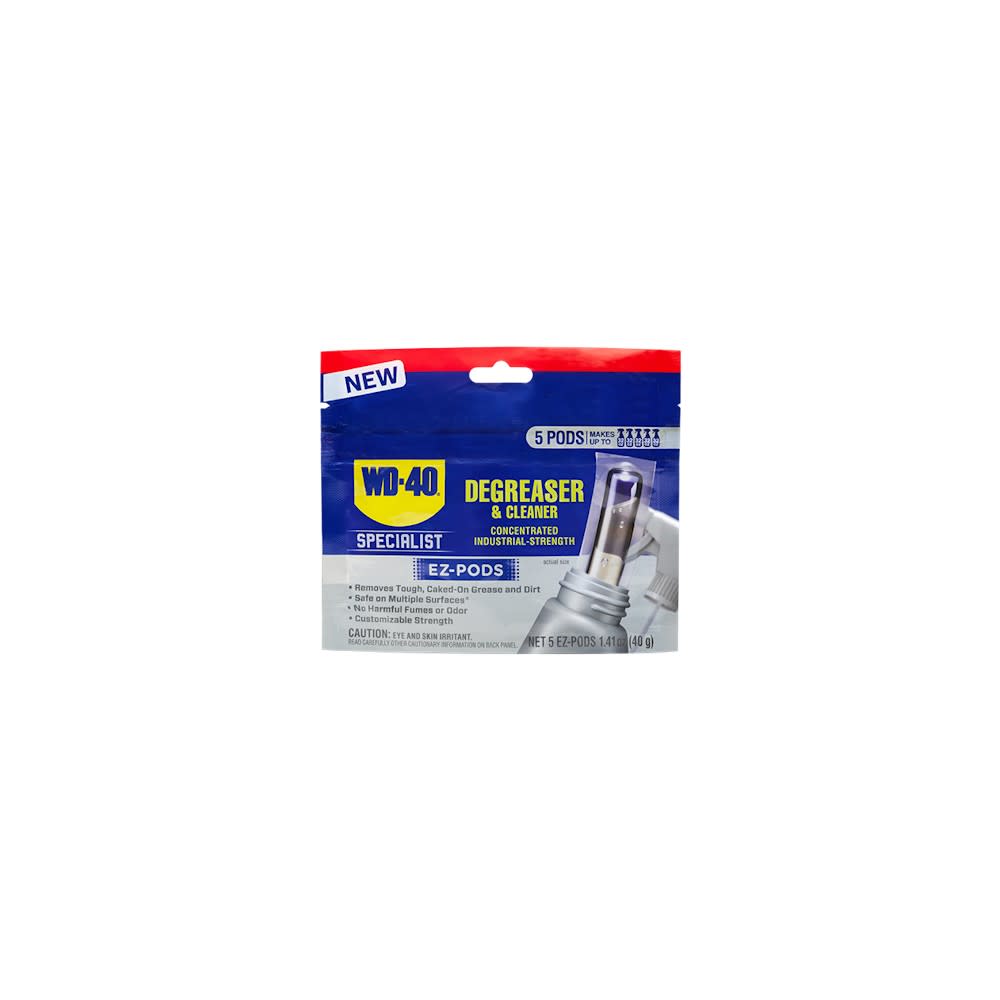 WD40 Specialist Degreaser and Cleaner EZPods 5ct 300882 Acme Tools