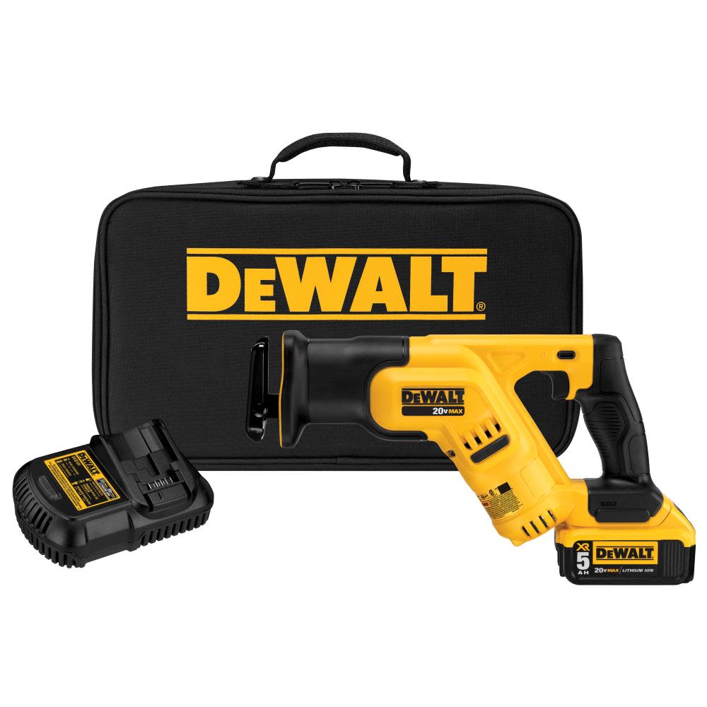 

DEWALT 20 V MAX Compact Reciprocating Saw Kit (5.0Ah)