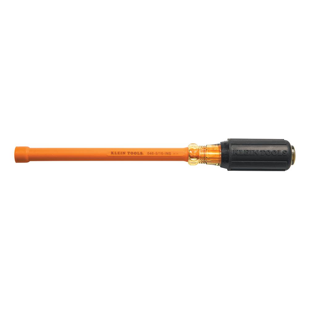 Klein Tools Insulated 5/16in to 6in Nut Driver 646-5/16-INS - Acme Tools