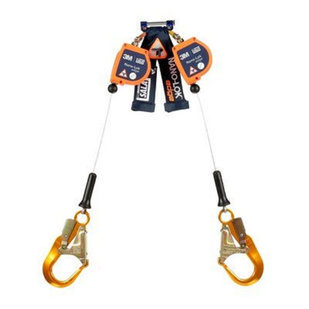 

DBI Sala Nano-Lok Edge Twin-Leg Quick Connect Self Retracting Lifeline