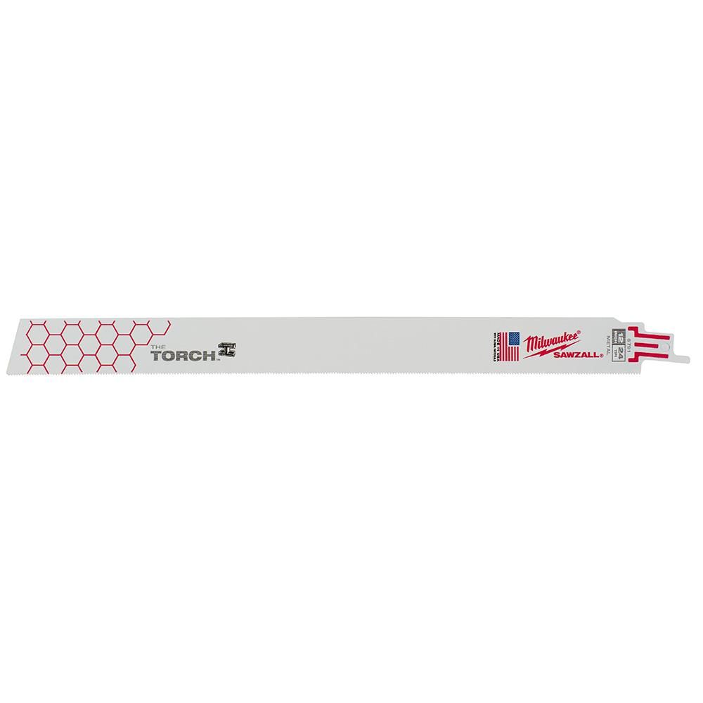 Milwaukee 12 in. 24 TPI THE TORCH SAWZALL Blades 5PK