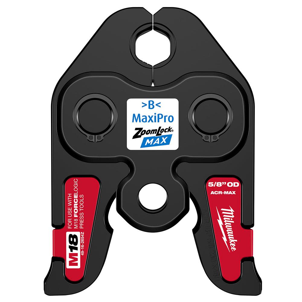 Milwaukee 5/8 Inch ZoomLock MAX Press Jaw for M18 FORCE LOGIC