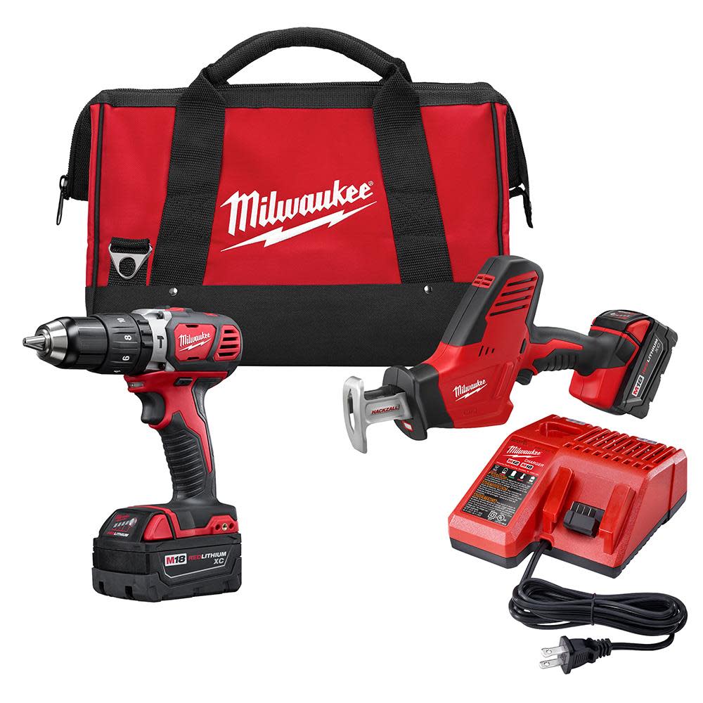 

Milwaukee M18 Cordless 2 Tool Combo Kit