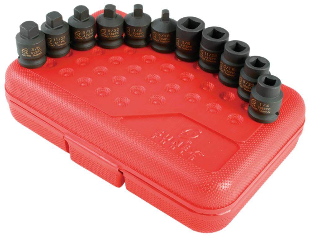 

Sunex 3/8 In. Drive Pipe Plug Socket Set 11 pc.