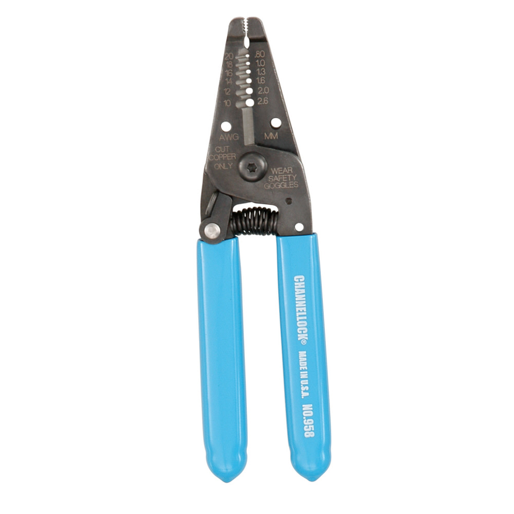 

Channellock 6 In. Wire Stripper-Cutter