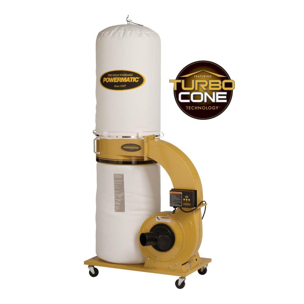 

Powermatic Dust Collector 1.75HP 1PH 115/230 V 30-Micron Bag Filter Kit