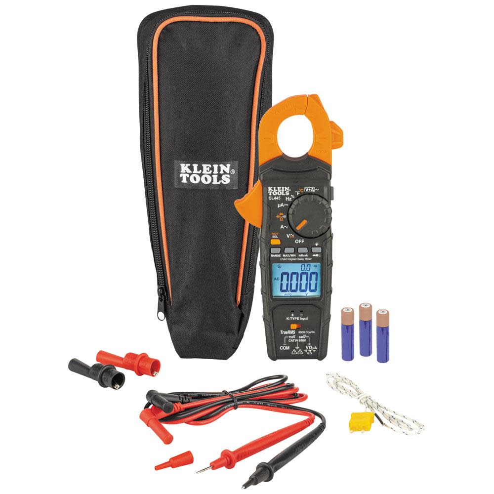 Klein Tools HVAC Clamp Meter CL445 from Klein Tools Acme Tools