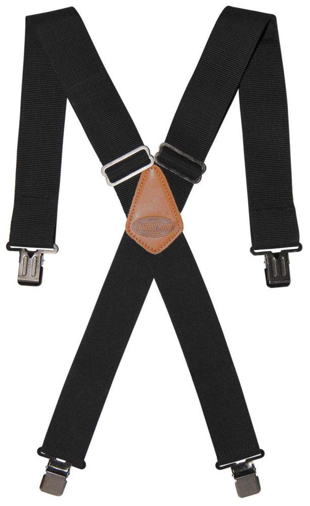 

Bucket Boss Suspenders Web Black