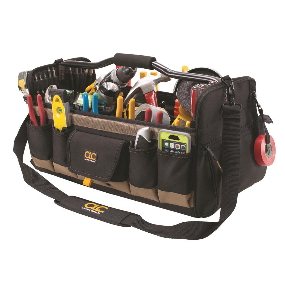 CLC 27 Pocket 20in Open Top Soft Side Tool Box 1579 - Acme Tools