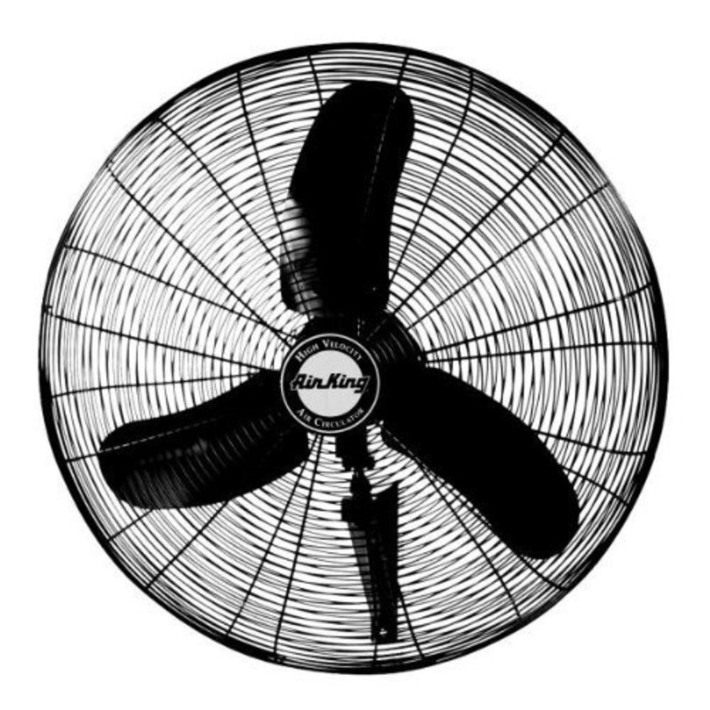 

Air King 30" 1/3 HP Oscillating Wall Mount Fan