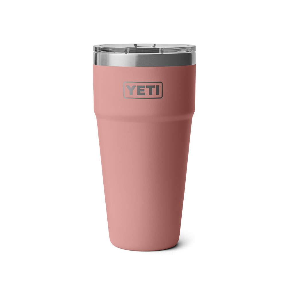 Yeti 30oz Rambler Stackable Cup with Magslider Lid Sandstone Pink ...