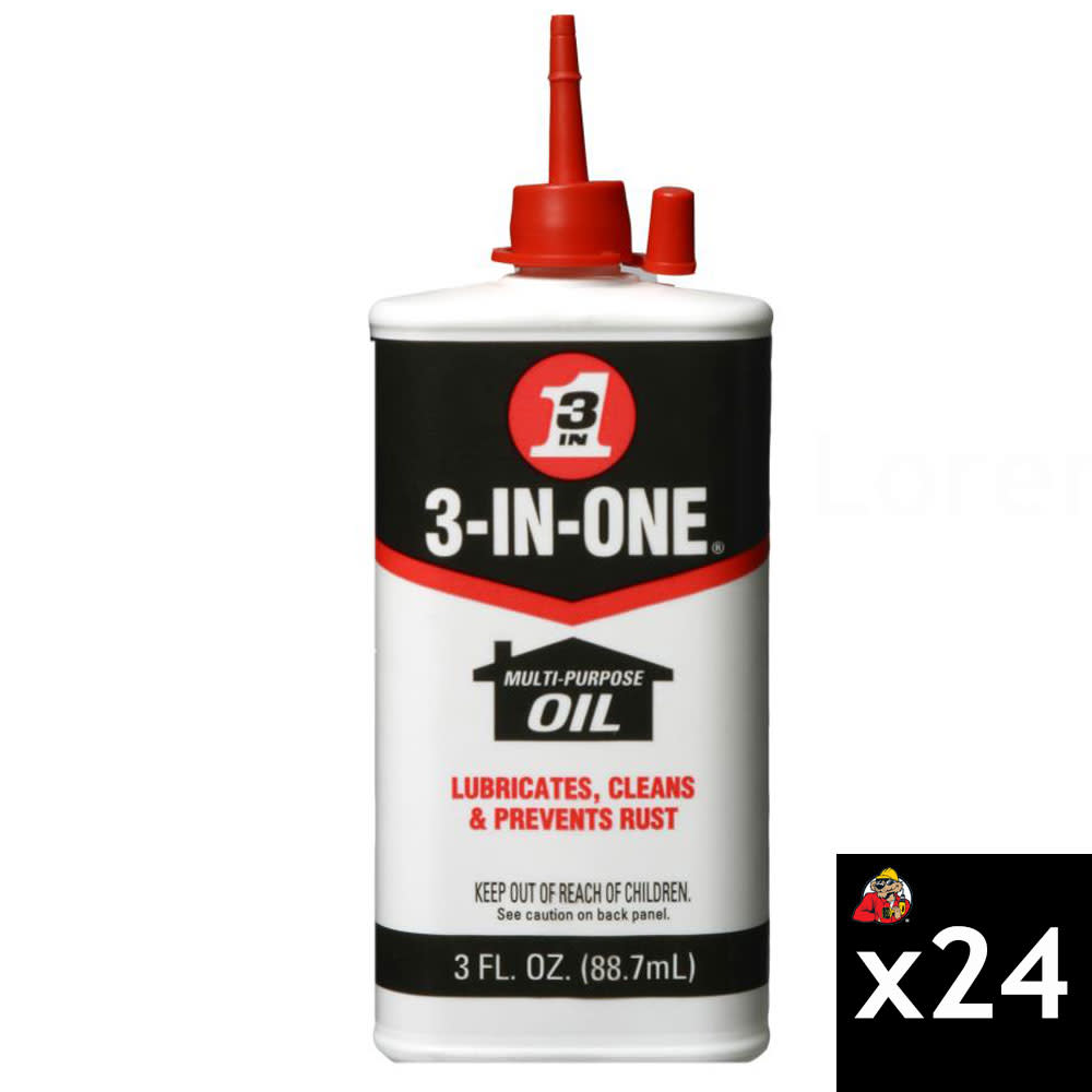 3-In-One Multi Purpose Oil 24pk 10135 - Acme Tools