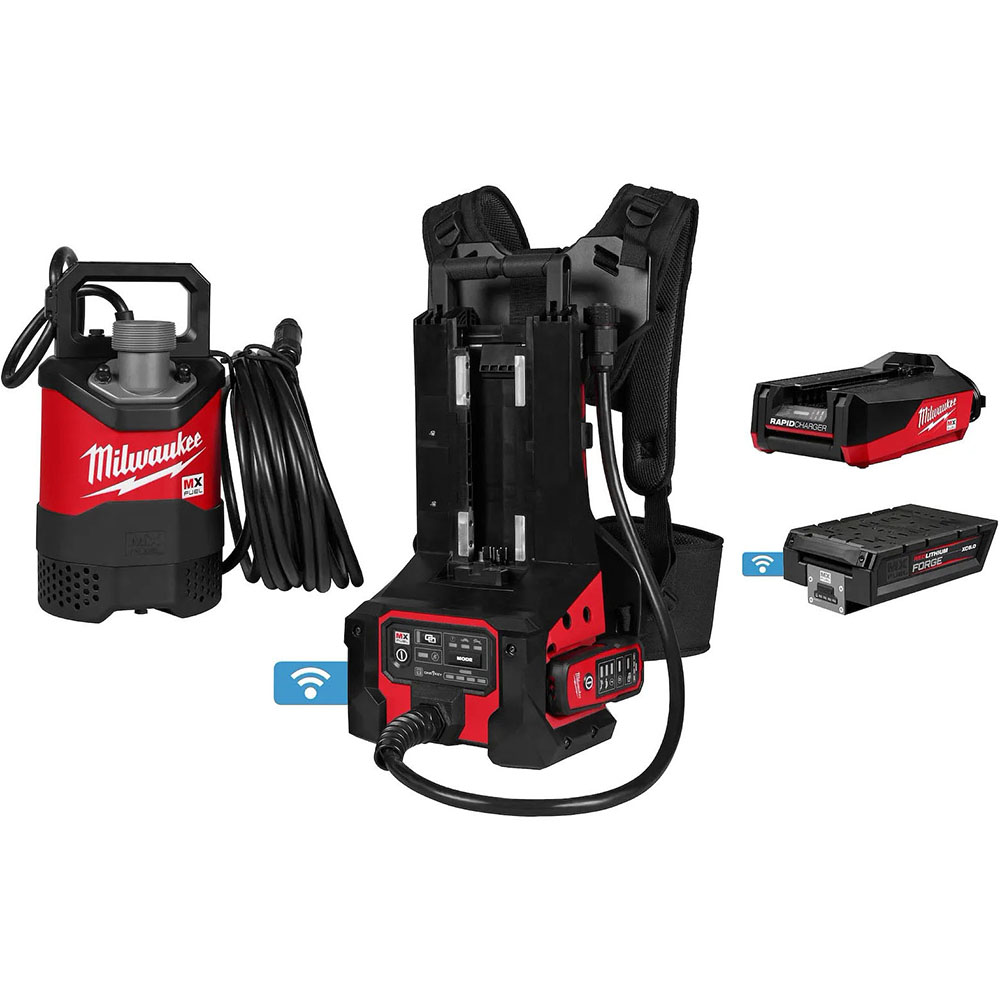 Milwaukee MX FUEL 1HP 2 Inch Submersible Pump Kit MXF211-1XC