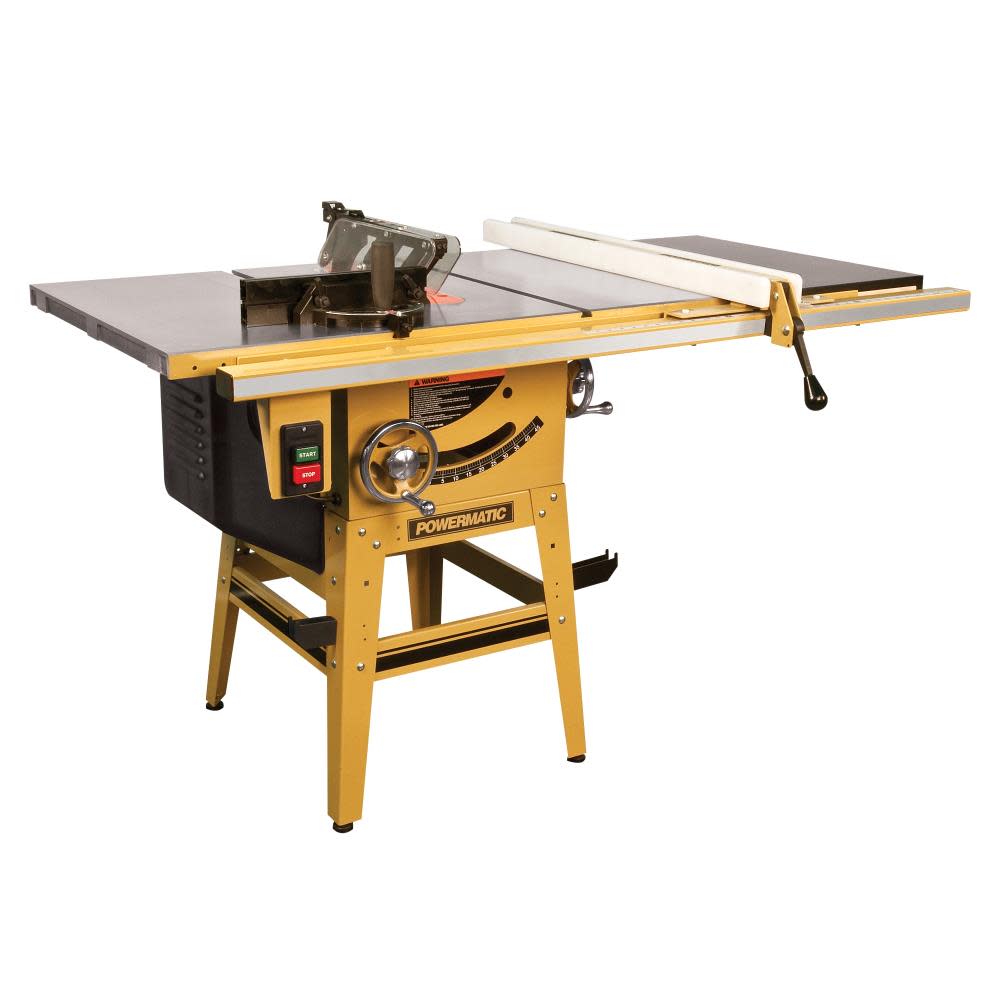 

Powermatic 64B Table Saw 1.75 HP 115/230 V 50 In. Fence with Riving Knife