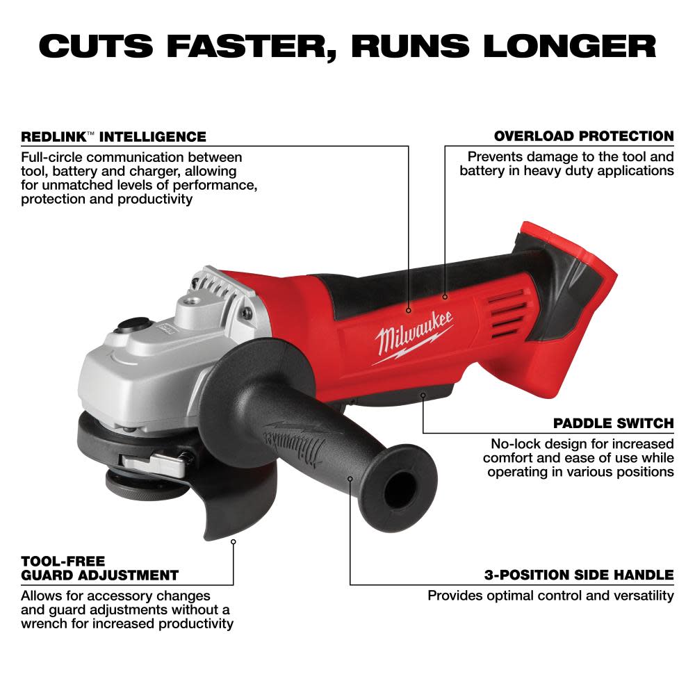 M♡ Milwaukee 2696-26 M18 18-Volt Lithium-Ion Cordless Combo Kit