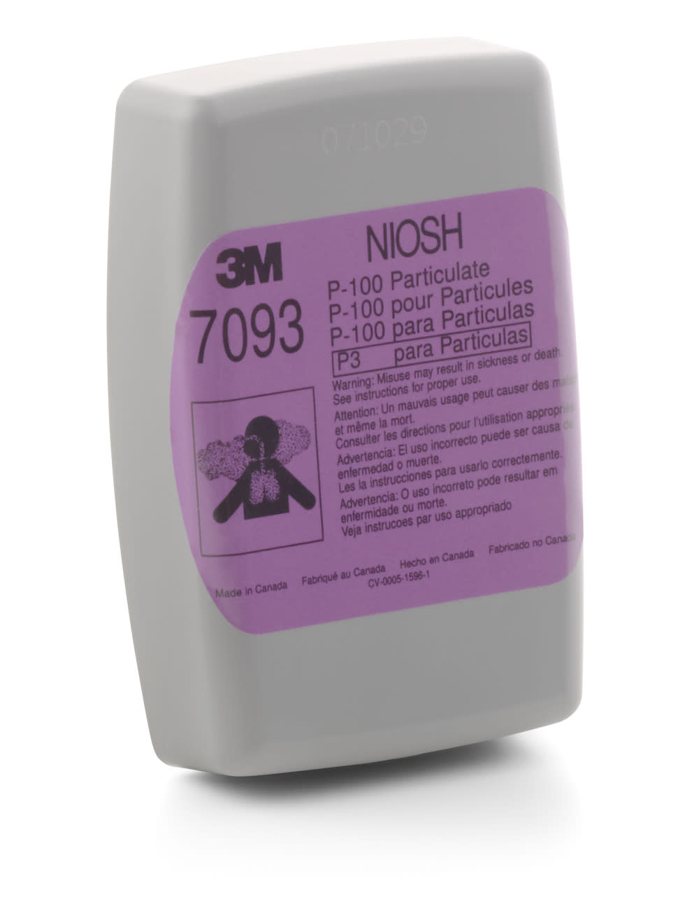 

3M Particulate Filter 7093B P100
