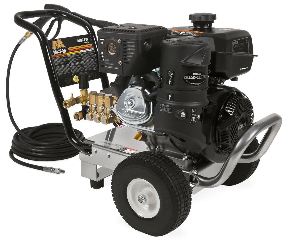 

Mi T M 4200 PSI Pressure Washer 14 HP Kohler Engine