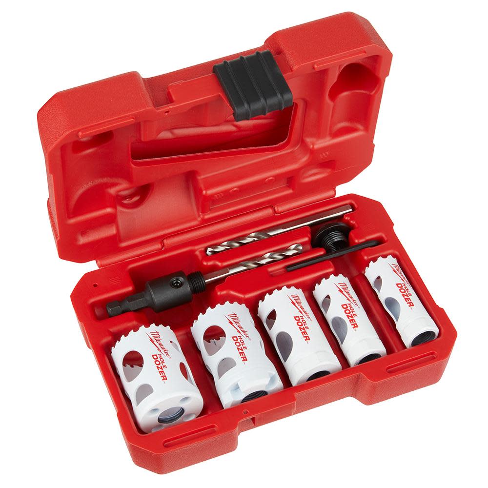 

Milwaukee Plumber's Compact Hole Dozer Bi-Metal Hole Saw Kit (8-Piece)
