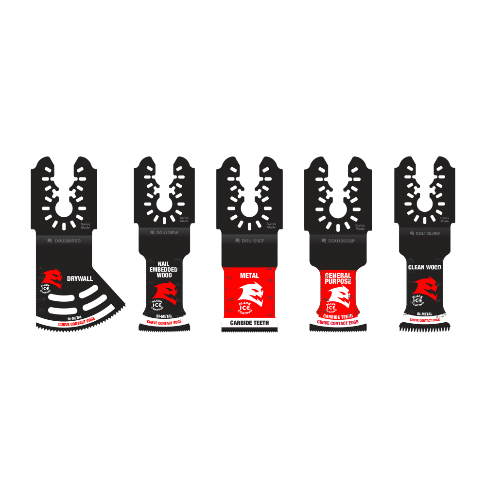 

Diablo Tools 5 pc Universal Fit General Purpose Osc. Blade Set