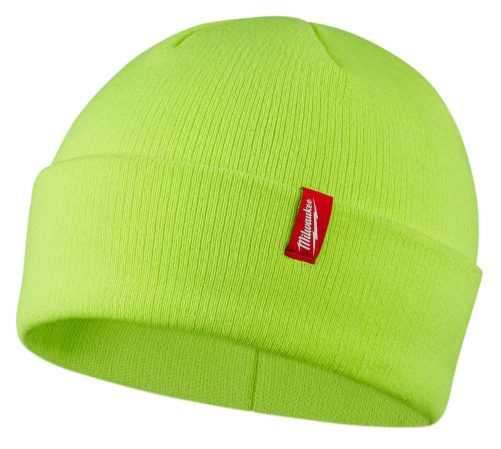 Milwaukee 503R Red Cuffed Beanie for sale online 