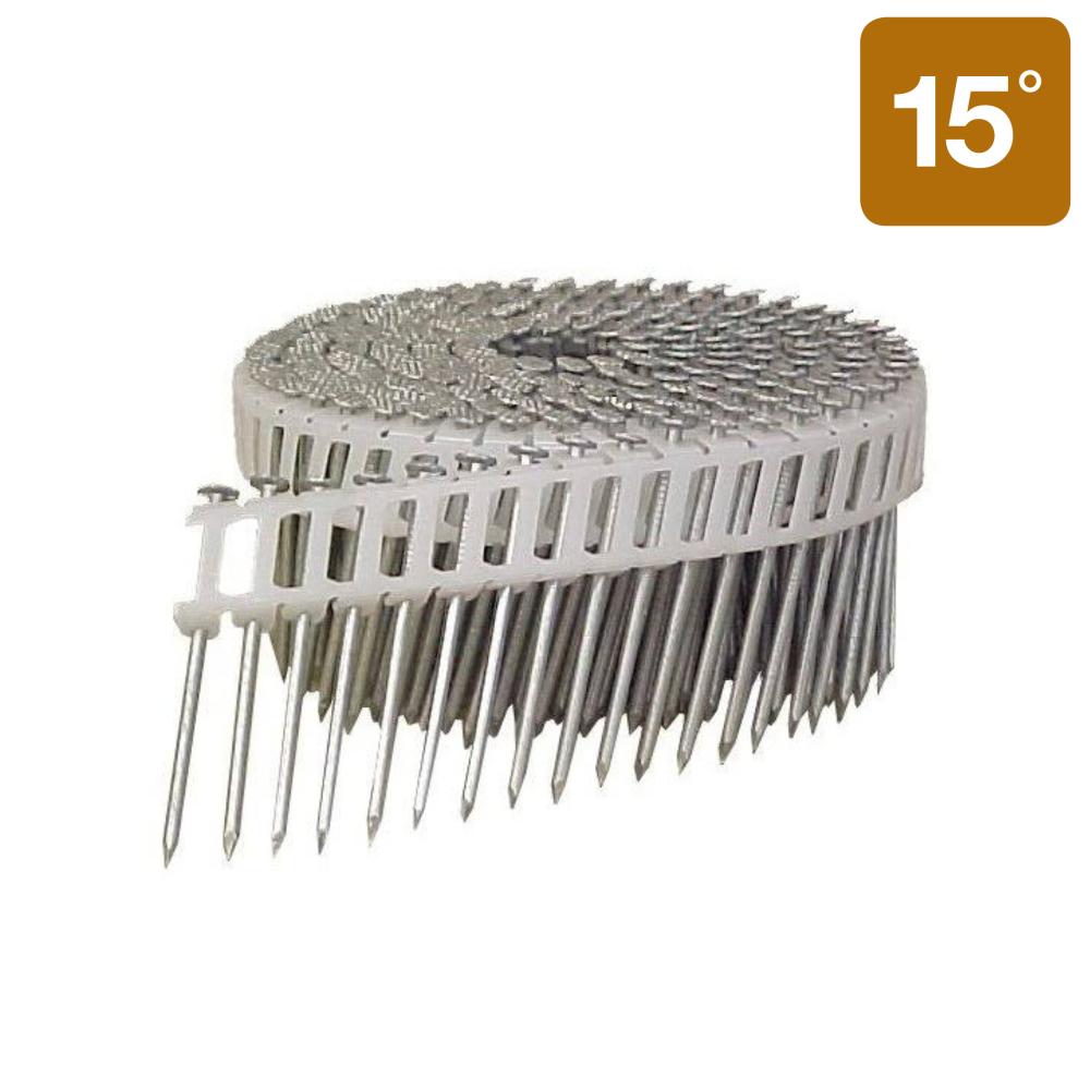 2 Inch Plastic Sheet Hot Dipped Galvanized Coil Fiber Cement Nails | Metabo  HPT 13376HPT
