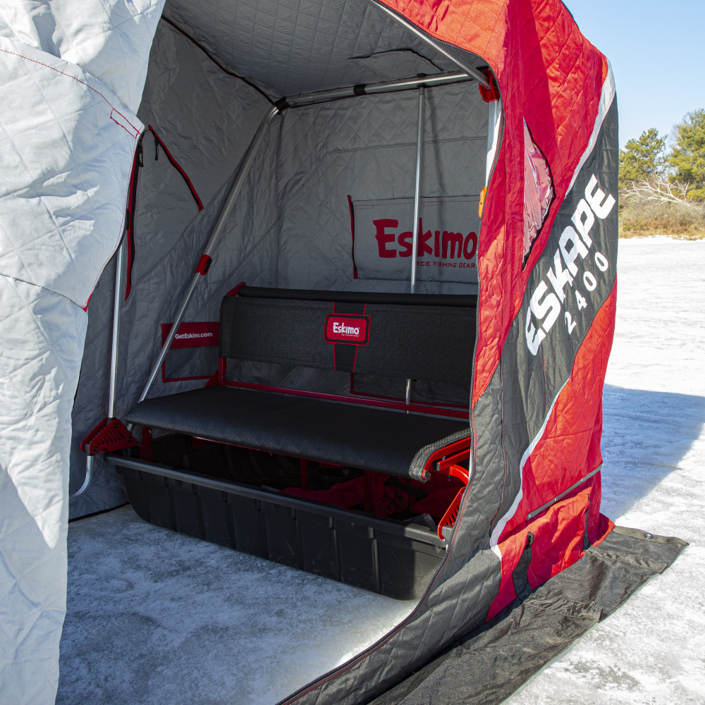 Eskimo Eskape 2400 Ice Fishing House Portable Pop Up 38200