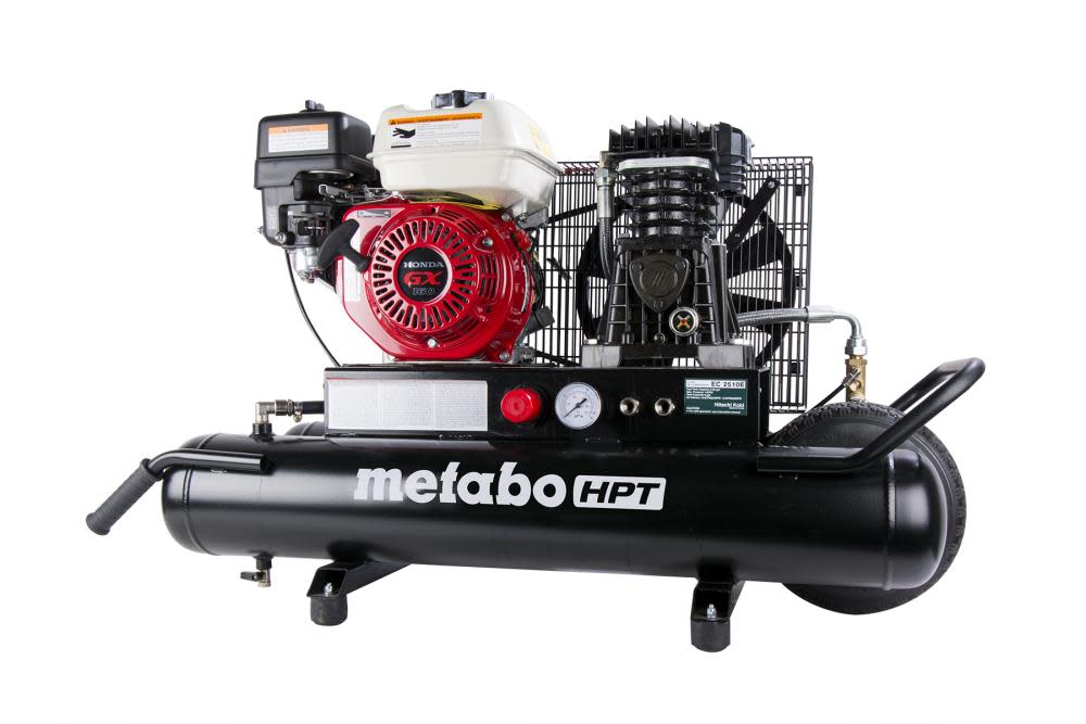

Metabo HPT 5.5 HP Gas 8 Gallon Wheelbarrow Air Compressor