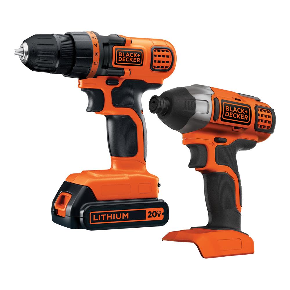 

Black and Decker 20V Max 2 Tool Combo Kit