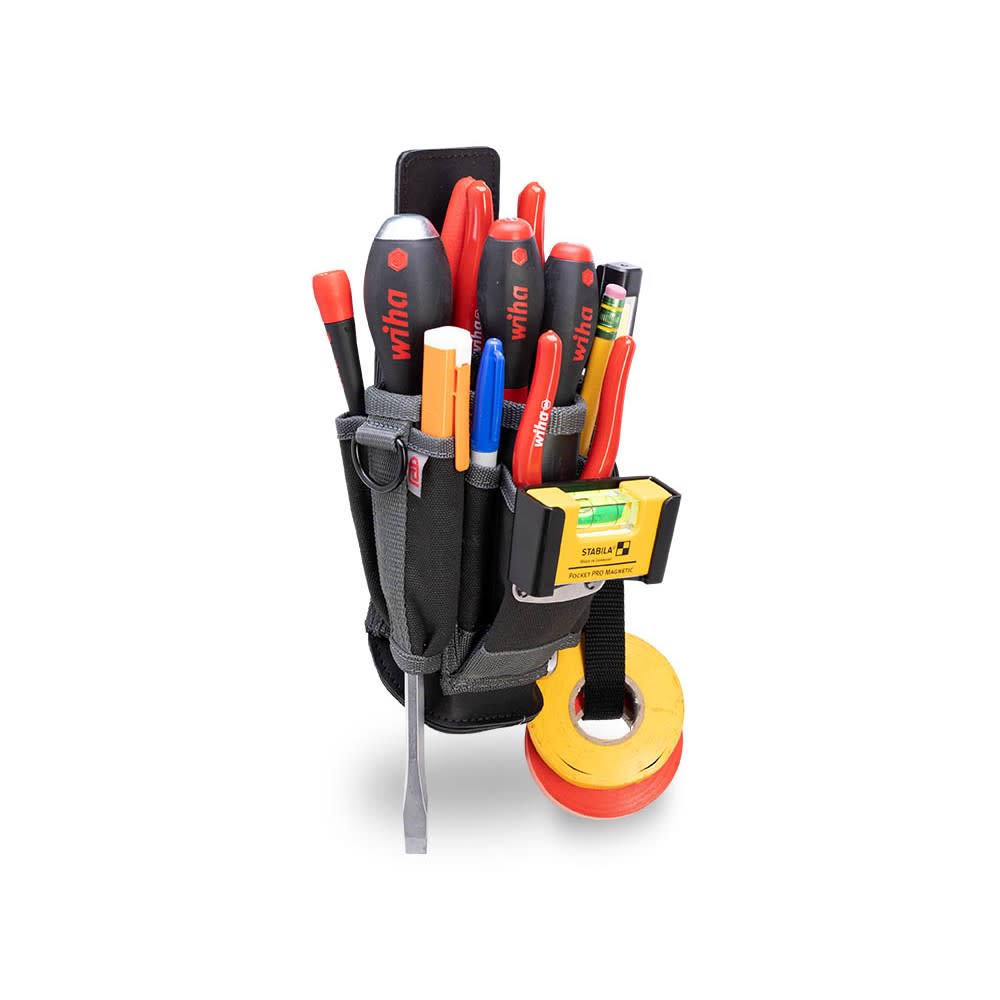 Veto Pro Pac Small Sized Leather-Backed Tool Pouch with Clip MP1X  