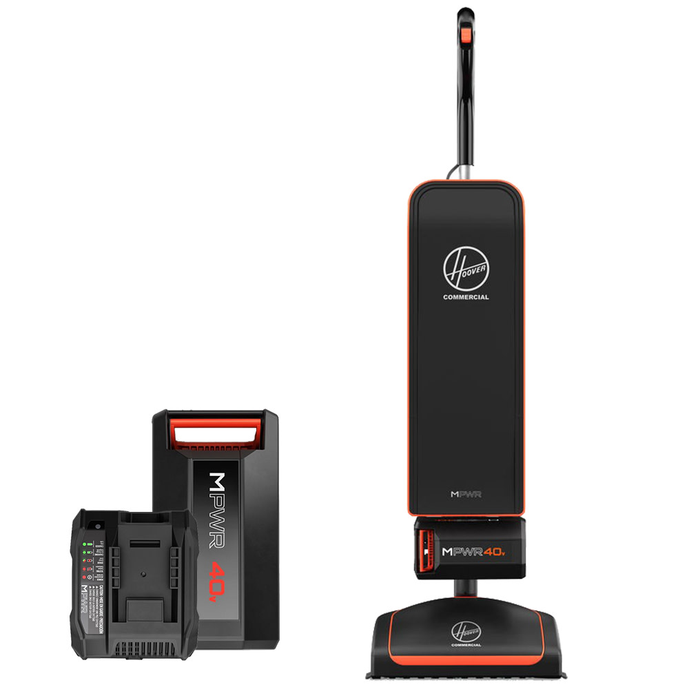 

Hoover Commercial Vacuum MPWR Cordless Upright Kit