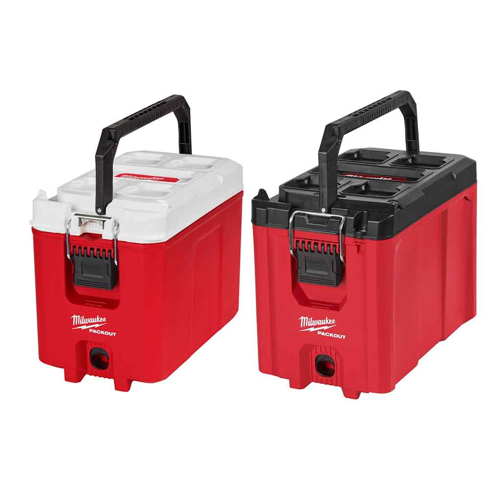 

Milwaukee PACKOUT 16Qt Cooler & Compact Tool Box Bundle