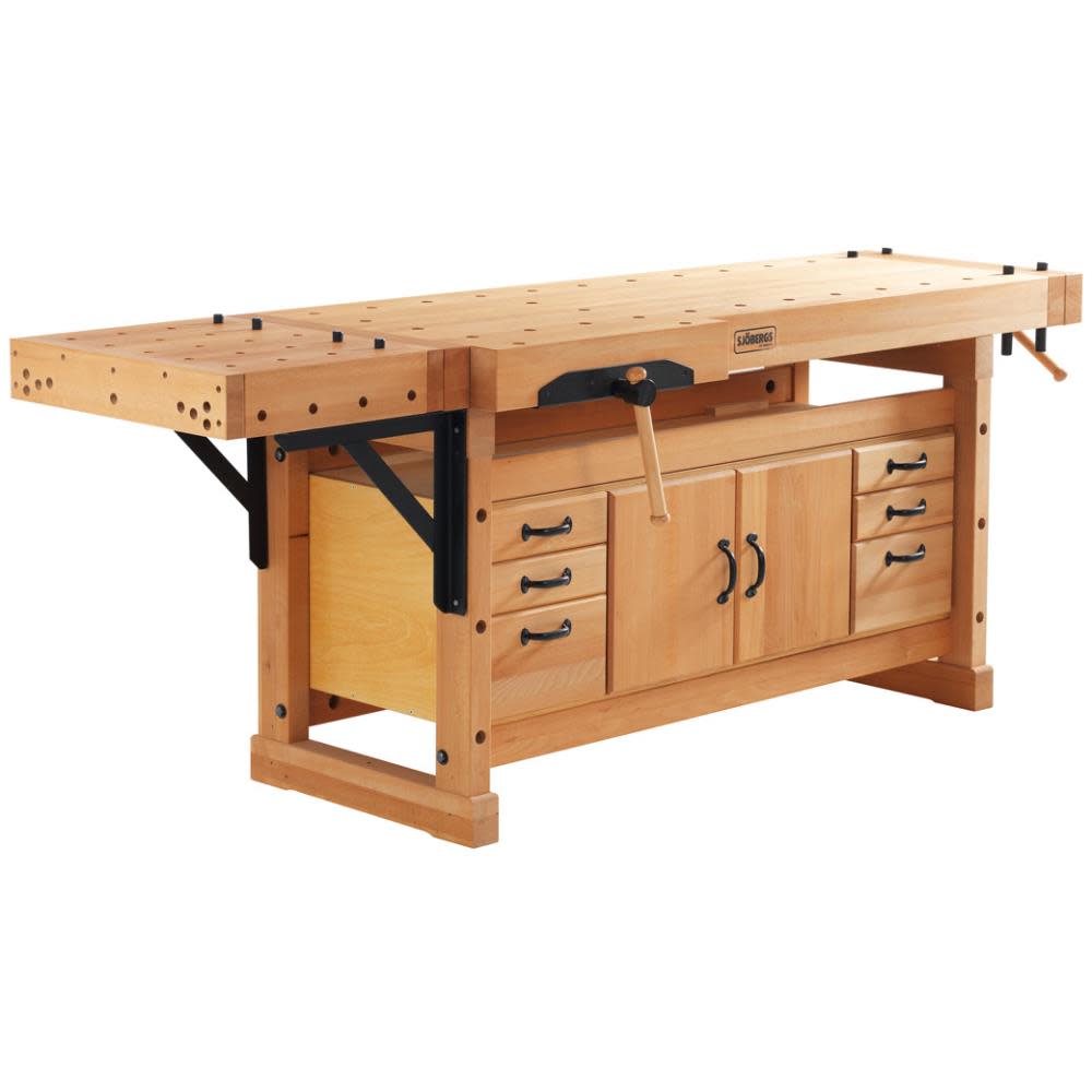 Sjobergs Elite 2500C Workbench + SM04 Cabinet + Accessory Kit