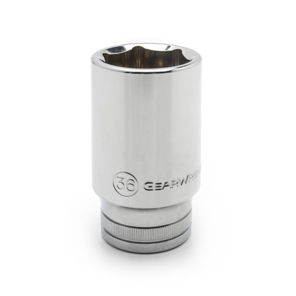 

GEARWRENCH Socket 3/4 In. Drive Deep 12 Pt 36MM