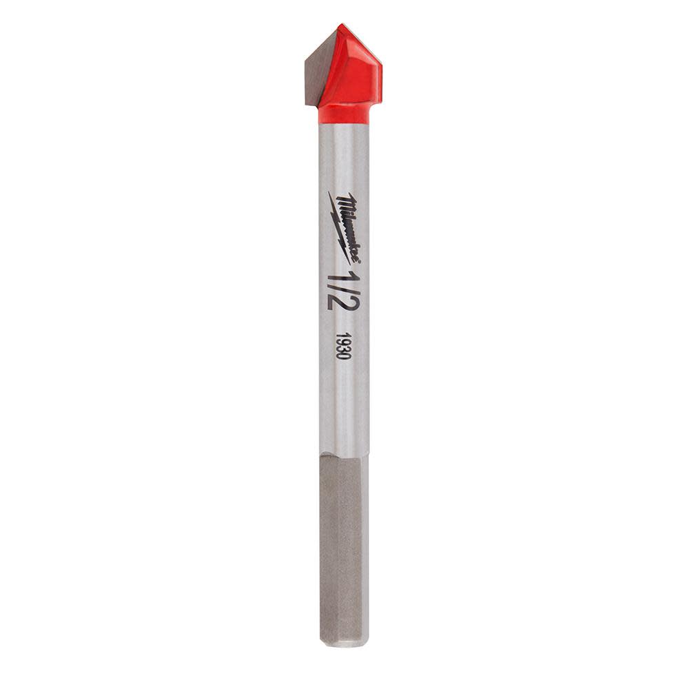 Milwaukee 1/2in Glass & Tile Bit