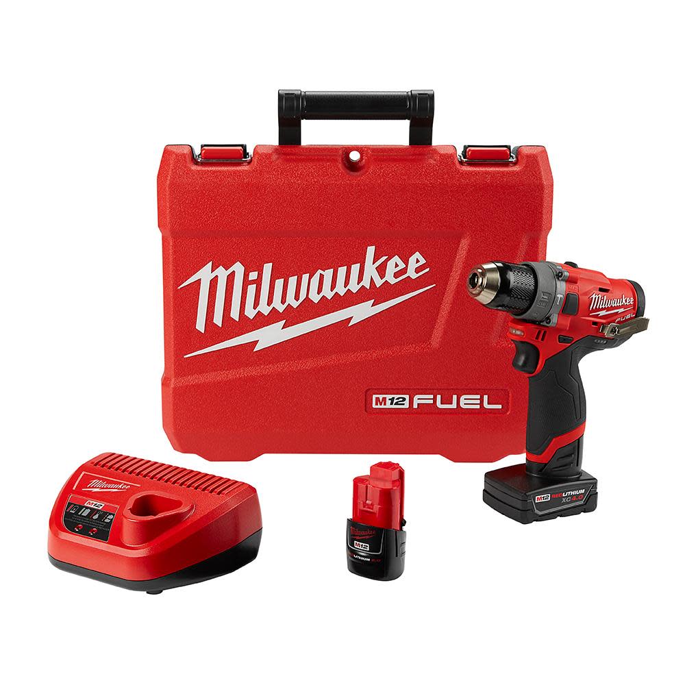 

Milwaukee M12 FUEL 1/2 In. Hammer Drill Kit