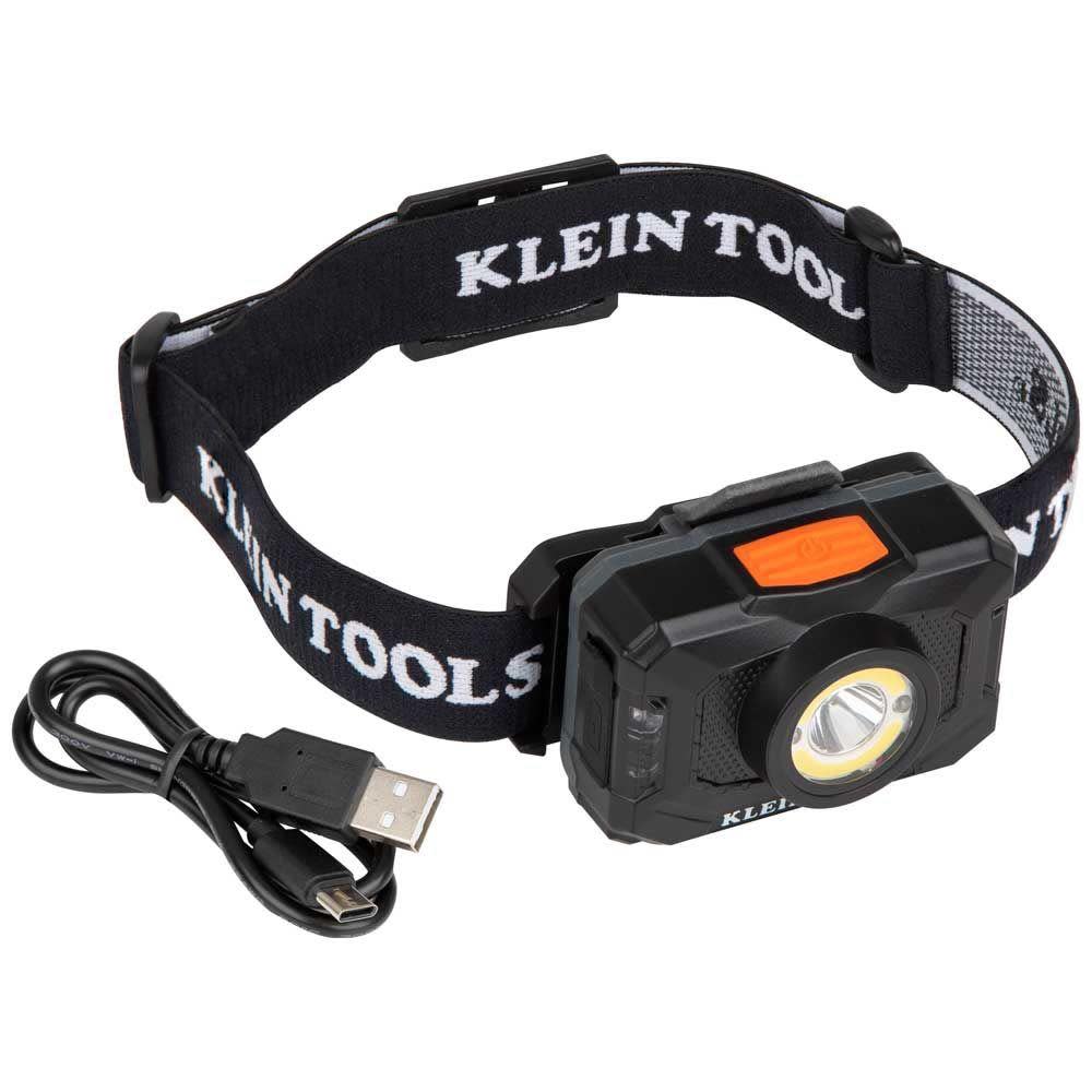 

Klein Tools 2 Color LED Headlamp Rechargeable