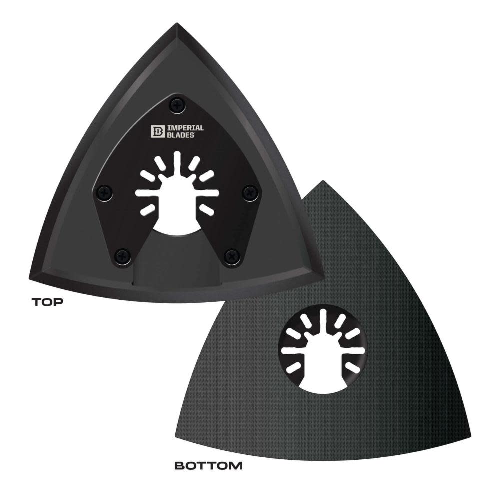 

Imperial Blades IBOATSP-1 One Fit 3-1/2" Oscillating Triangle Sanding Pad 1PC