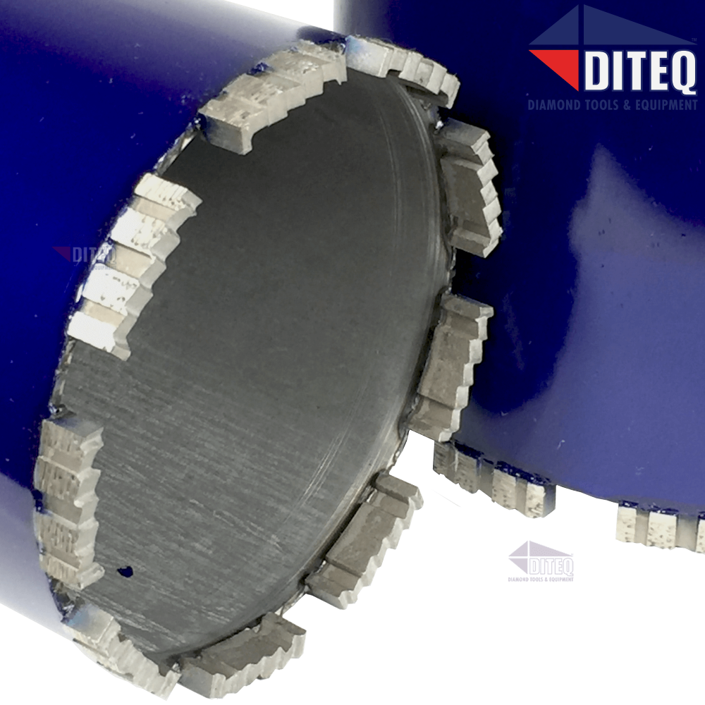 

Diteq 3" Wet/Dry Diamond Concrete Core Drill Bits