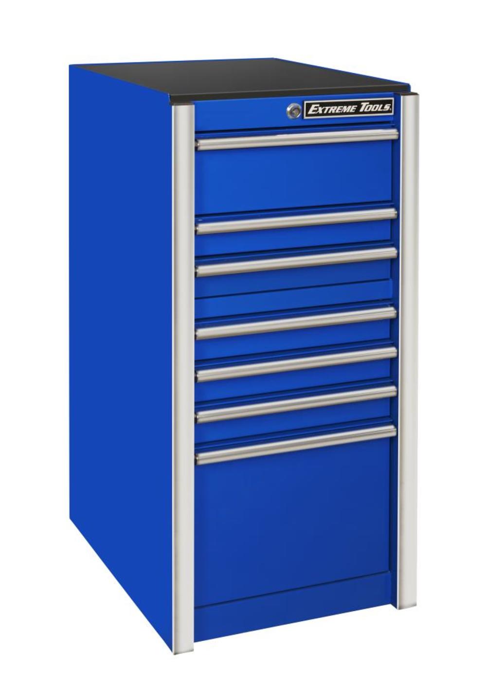 

Extreme Tools 19 In. 7-Drawer Side Box Blue