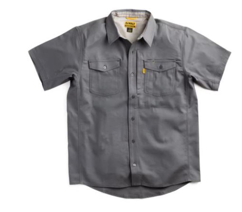DEWALT Austin Prostretch Work Shirt Gunmetal Medium