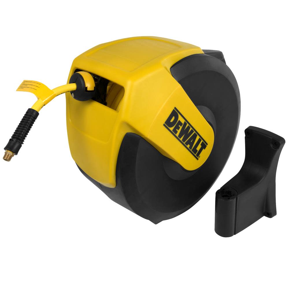 

DEWALT 3/8 in. x 50 ft. Enclosed Air Hose Reel with Hybrid Hose
