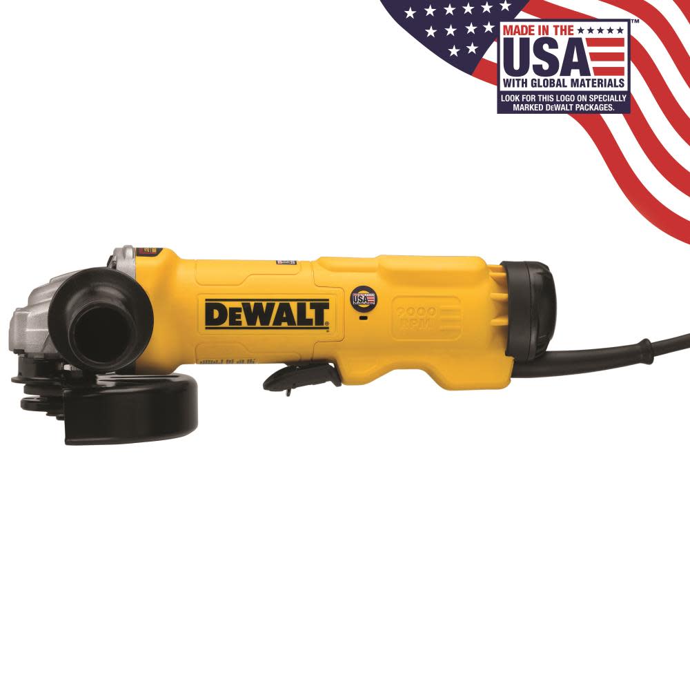

DEWALT DWE43144N - 6" HIGH PERFORMANCE PADDLE SWITCH GRINDER WITH NO LOCK-ON