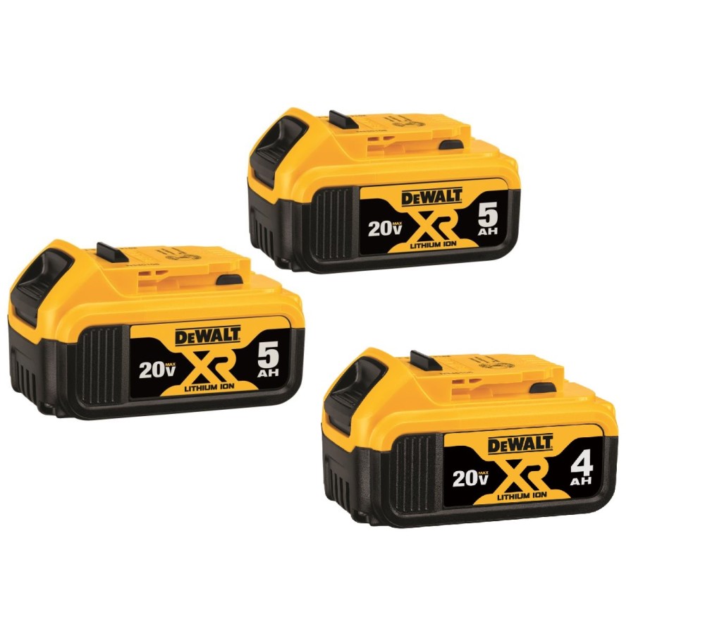 

DEWALT 20V MAX Premium XR 3pk Battery Bundle