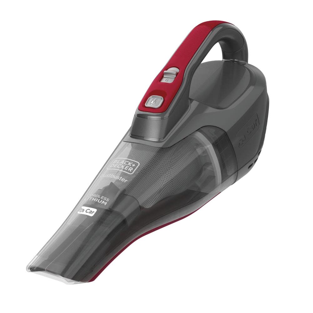 

Black and Decker DUSTBUSTER Handheld Vacuum for Car Cordless Gray