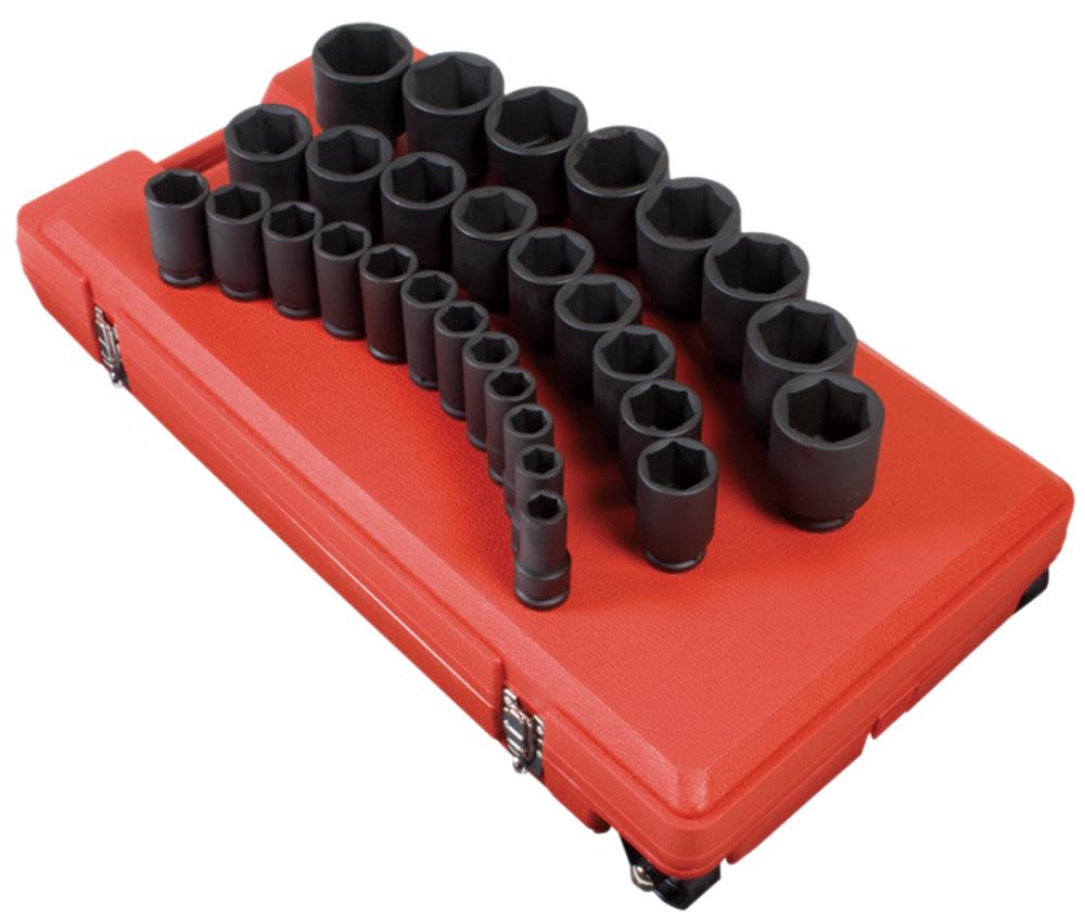 

Sunex 3/4 In. Drive 29 pc. SAE Deep Impact Socket Set