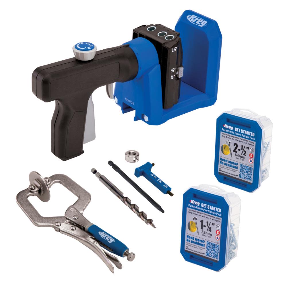 Kreg Handheld Pocket Hole Jig-PRO KPHJ520PRO - Acme Tools