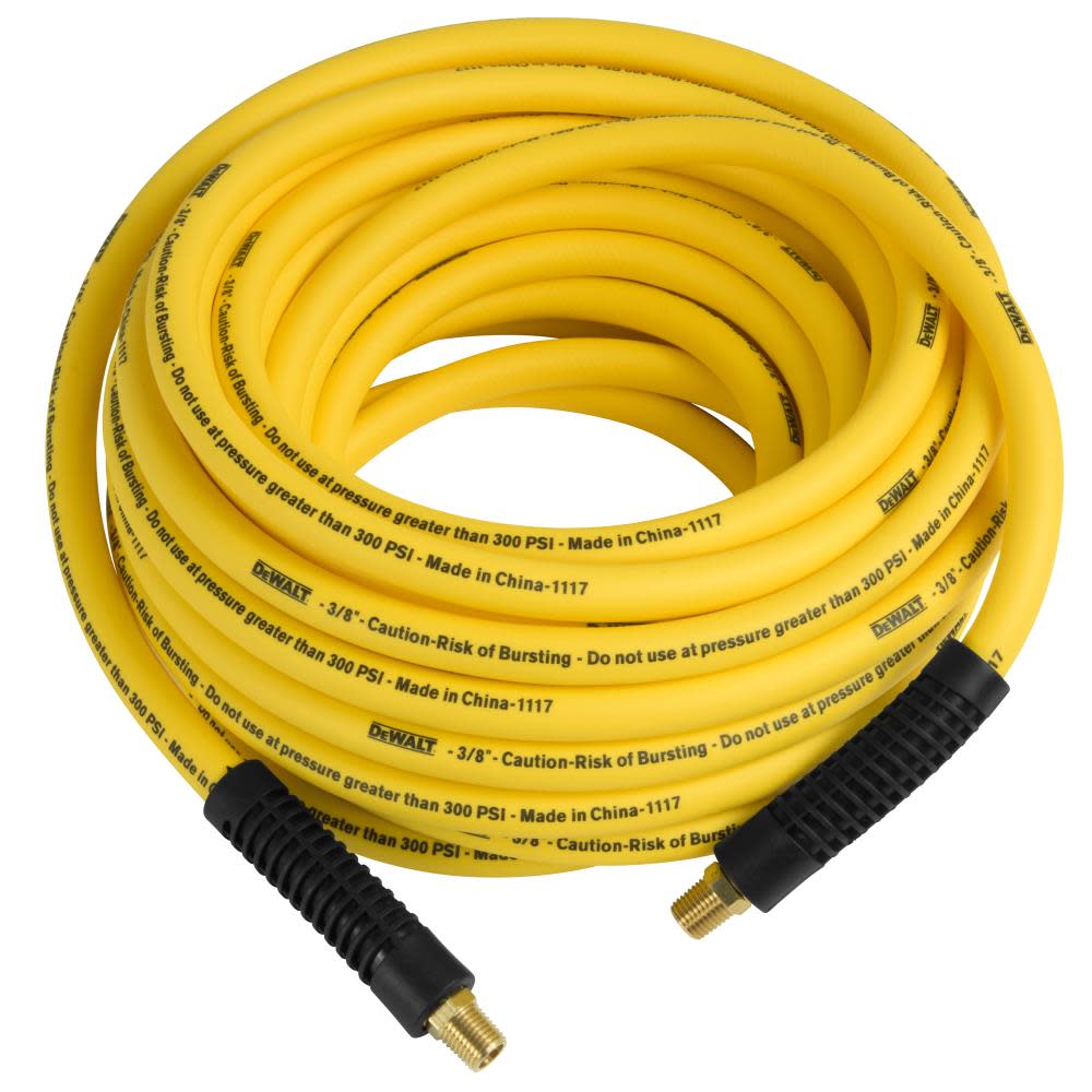 DEWALT 3/8 in. x 100 ft. Premium Hybrid Air Hose