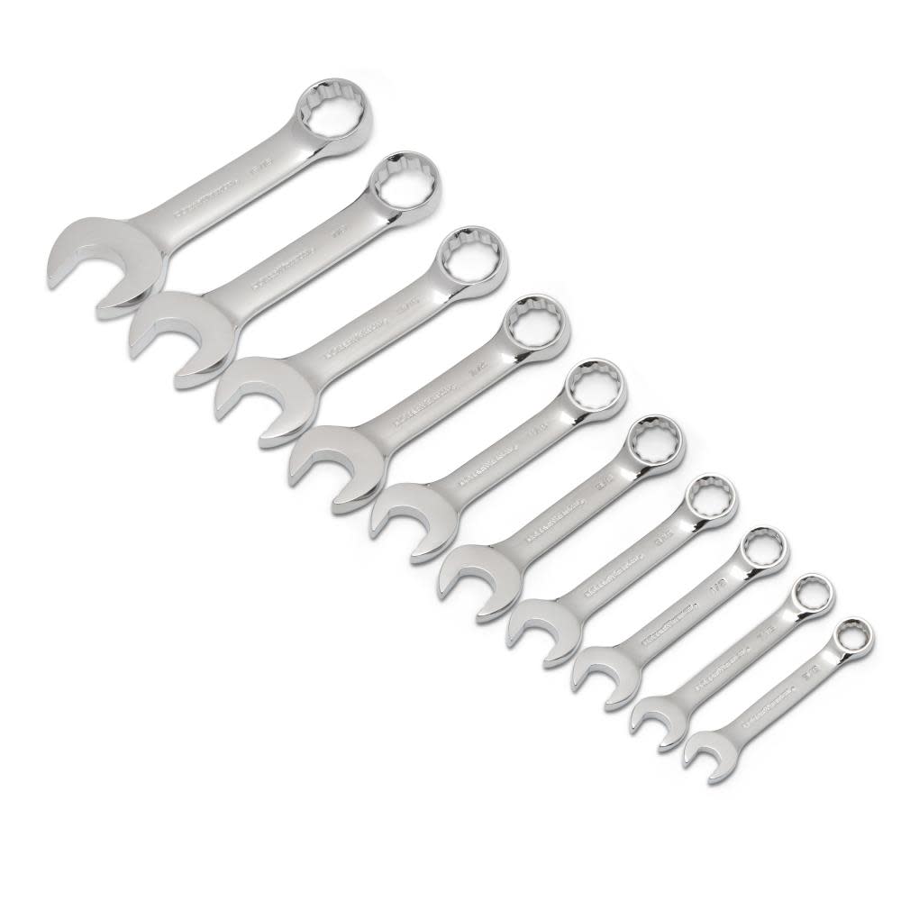 

GEARWRENCH 10Pc Stubby SAE Combination Wrench set