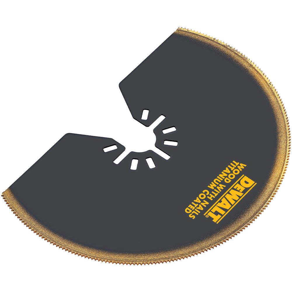 

DEWALT Oscillating Titanium Semicircle Blade